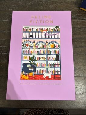 Hobbry “Feline Fiction” 500 piece puzzle